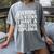 Everyone Calm Down I Have A Middle School Diploma Graduation Women's Comfort Colors T-Shirt Gray