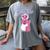 Ew People Introvert Ferrets Saying Mask Ferret Women's Comfort Colors T-Shirt Gray
