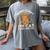 Excuse For Introverts My Cat Doesnt Like You Cat Women's Comfort Colors T-Shirt Gray