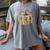 Fall Book Pumpkin Fall Librarians Bookworm Teachers Students Women's Comfort Colors T-Shirt Gray