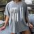 Family Nurse Practitioner Flag FNP Nursing Graduation Women's Comfort Colors T-Shirt Gray