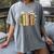 Fantasy Drama Tragedy Book Floral Subtle Women's Comfort Colors T-Shirt Gray