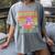 Fantasy Reader Society Reading Book Retro Bookworm Reader Women's Comfort Colors T-Shirt Gray