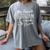 My Favorite Airman Calls Me Nana US Air Force Graduation Women's Comfort Colors T-Shirt Gray