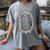 My Favorite Memory Of My Dad Is When He Was Alive Women's Comfort Colors T-Shirt Gray