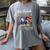My Favorite Soldier Calls Me Nephew Army Graduation Nephew Women's Comfort Colors T-Shirt Gray