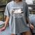 Felinetrovert Definition Cat Lover Introvert Humor Cats Women's Comfort Colors T-Shirt Gray
