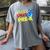 First Day Of School Shirt Peace Out Pre-K Graduation Kids So Women's Comfort Colors T-Shirt Gray
