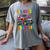 First Grade Graduation Monster Truck 1st Grade Graduate Women's Comfort Colors T-Shirt Gray