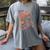Floral Pride & Prejudice Barely Tolerable Book Lover Bookish Women's Comfort Colors T-Shirt Gray