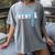 Football Senior Night Football Senior 2025 Graduation 27 Women's Comfort Colors T-Shirt Gray