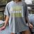Football Senior Night Football Senior 2025 Graduation 56 Women's Comfort Colors T-Shirt Gray