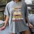 I Was Forced To Put My Book Down And Rejoin Society Book Women's Comfort Colors T-Shirt Gray