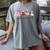 Forget Flowers Buy Me Books Silly-Goose Book Reading Lover Women's Comfort Colors T-Shirt Gray