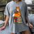 Fox Books Read Reading Librarian America Men Women Kids Women's Comfort Colors T-Shirt Gray