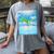 Frutiger Aero Aesthetics Women's Comfort Colors T-Shirt Gray