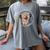 Frutiger Aero Cat Wearing Headphones Bubble 2000s Gen-Z Meme Women's Comfort Colors T-Shirt Gray Frutiger Aero Cat Wearing Headphones Bubble 2000s Gen-Z Meme Women's Comfort Colors T-Shirt Gray