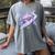 Frutiger Aero Y2K Chrome Dolphin Women's Comfort Colors T-Shirt Gray Frutiger Aero Y2K Chrome Dolphin Women's Comfort Colors T-Shirt Gray
