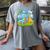 Frutiger Aero Y2K Fashion Trends Statement Piece Tech Orange Women's Comfort Colors T-Shirt Gray