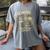 Fueled By Coffee And 19th Century Literature Book Tee Women's Comfort Colors T-Shirt Gray