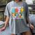 Future Class Of 2029 I Survived Passed 5th Grade Graduation Women's Comfort Colors T-Shirt Gray