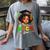 Future HBCU Grad Girl Kids Graduation HBCU College Women's Comfort Colors T-Shirt Gray
