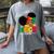 Future HBCU Grad History Girl Graduation HBCU Kids Women's Comfort Colors T-Shirt Gray