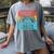 Game Over Class Of 2021 Shirt Students Graduation Women's Comfort Colors T-Shirt Gray