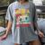 Gen X Lots Of Memories No Evidence Retro Nostalgia Humor Women's Comfort Colors T-Shirt Gray