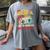 Gen X Lots Of Memories No Evidence Retro Nostalgia Humor Women's Comfort Colors T-Shirt Gray