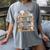 Ghost Book Reading Books Lover Teacher Happy Halloween Women's Comfort Colors T-Shirt Gray