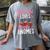 This Girl Loves Books And Gnomes Gardener Dwarf Garden Gnome Women's Comfort Colors T-Shirt Gray