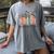 God Says I Am Floral Book Cute Christian Girl Teen Religious Women's Comfort Colors T-Shirt Gray