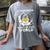 Good Book Is Out Of This World Astronaut Moon Space Reading Women's Comfort Colors T-Shirt Gray