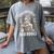 Good Girls Read Bad Books Women's Comfort Colors T-Shirt Gray