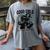 Good Girls Read Spicy Skeleton Book Club Women's Comfort Colors T-Shirt Gray
