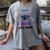 Goodbye 5th Grade Graduation 2025 6th Grade Graduate Kids Women's Comfort Colors T-Shirt Gray