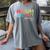 Goodbye Kindergarten Hello 1st Grade Kindergarten Graduation Premium Women's Comfort Colors T-Shirt Gray