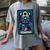 Gothic Girl Tarot Card Introverted Reader And Reading Women's Comfort Colors T-Shirt Gray