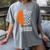 Graduate Senior Class 2022 Graduation Basketball Player Women's Comfort Colors T-Shirt Gray