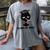 I Graduated Class Of2023 Cat Graduation Women's Comfort Colors T-Shirt Gray