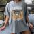 I Graduated Can I Go Back To Bed Now Graduation Grad Student Women's Comfort Colors T-Shirt Gray
