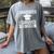 I Graduated I Survived High School Graduation Women's Comfort Colors T-Shirt Gray