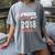 Graduation 2018 Tshirt Proud Mom Of A 2018 Graduate T-Shirt Women's Comfort Colors T-Shirt Gray