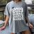 Graduation 2019 Criminal Justice Tshirt Women's Comfort Colors T-Shirt Gray