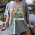 Graduation 2nd Grade Monster Truck Boys I Crushed Grad Women's Comfort Colors T-Shirt Gray