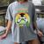 Graduation 5th Grade Level Complete Gamer Class 2021 Gaming Women's Comfort Colors T-Shirt Gray