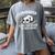 Graduation Animal Zoo Panda Bear I Graduated Panda Student Women's Comfort Colors T-Shirt Gray
