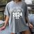 Graduation BS Class Of 2024 Grad Congratulations Graduate Women's Comfort Colors T-Shirt Gray