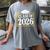 Graduation Class Of 2026 Senior 2026 Women's Comfort Colors T-Shirt Gray